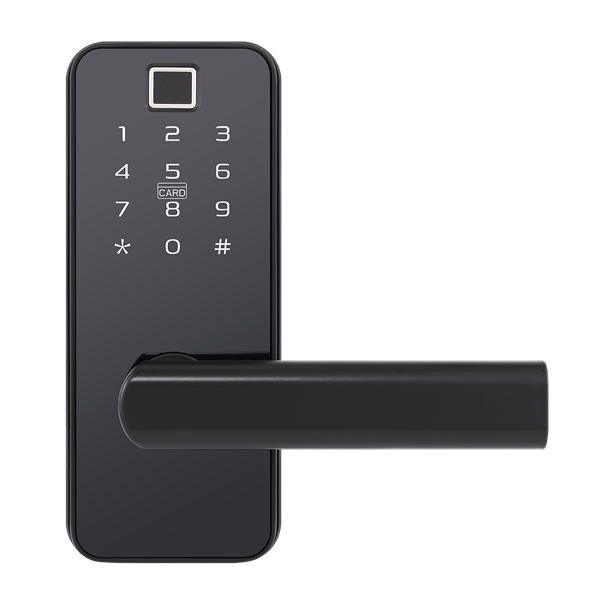 FINGERPRINT AND RFID CARD AND TOUCHPAD DIGITAL DOOR LOCK -K5FMT