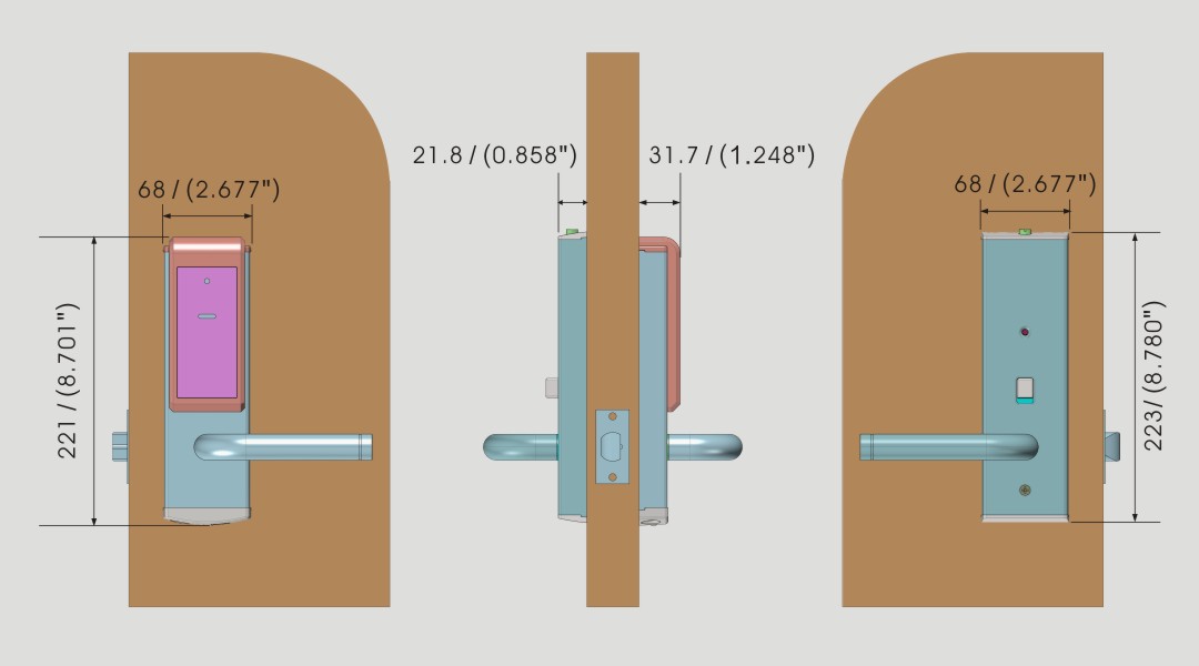 Base II LEVER RFID 05
