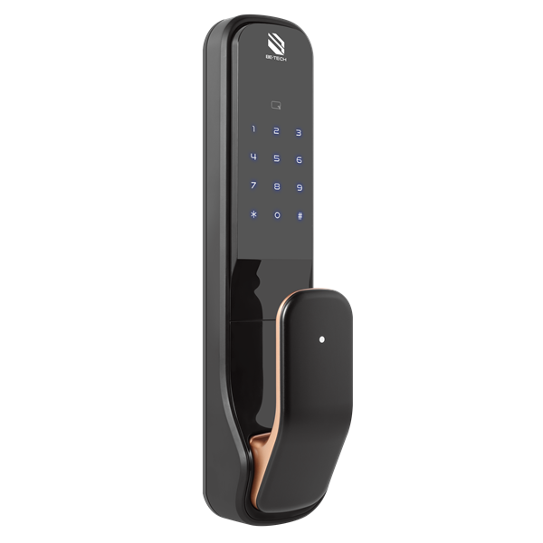 Push Pull Fingerprint Door Lock
