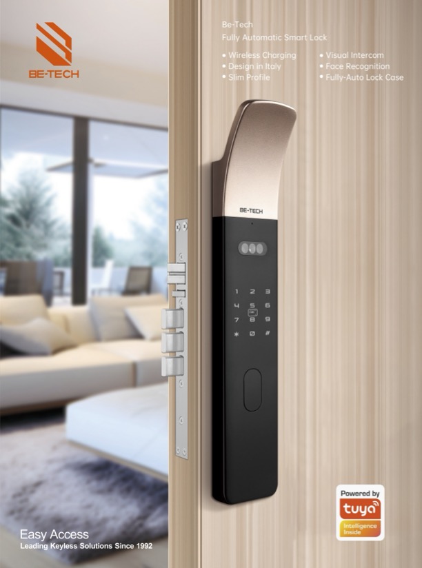 Fully Automatic Smart Door Lock with Face Recognition - r2 Black