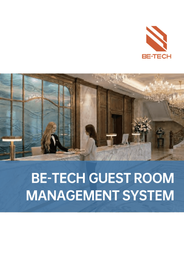 Be-Tech Guest Room Management System_Brochure_2026